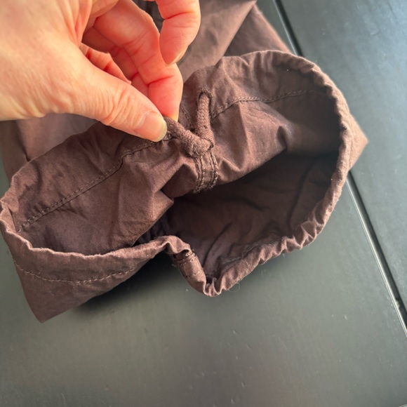 Aritzia Tna Sz XS Squad Pocket Parachute Pant Brown - Picture 14 of 15